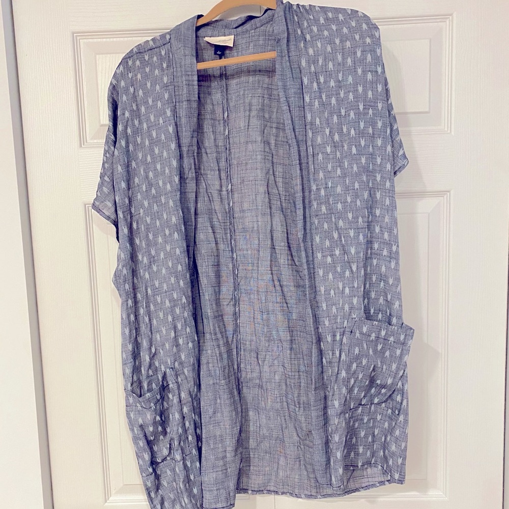 Short sleeve Wrap Tunic